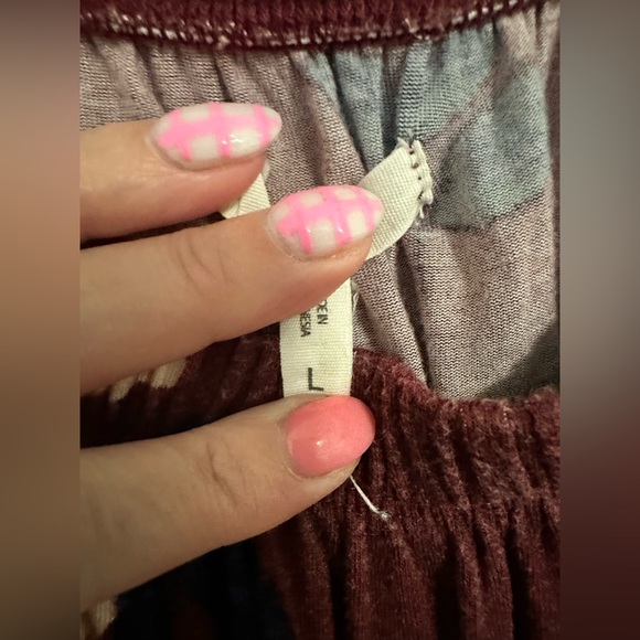 Maurice’s Burgundy Flowered Dress - Picture 8 of 8